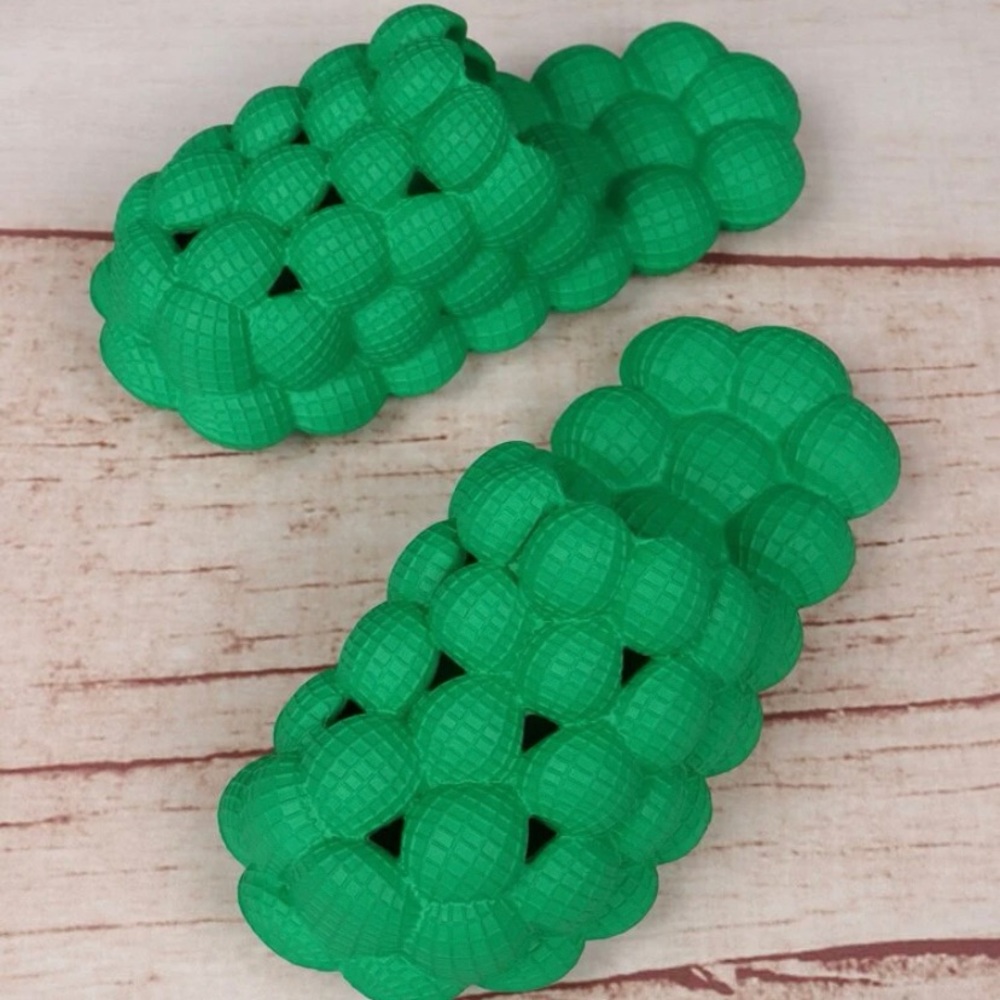 green bubble slides